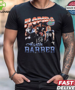 Austin Barber Florida Gators Vintage Graphic t shirt