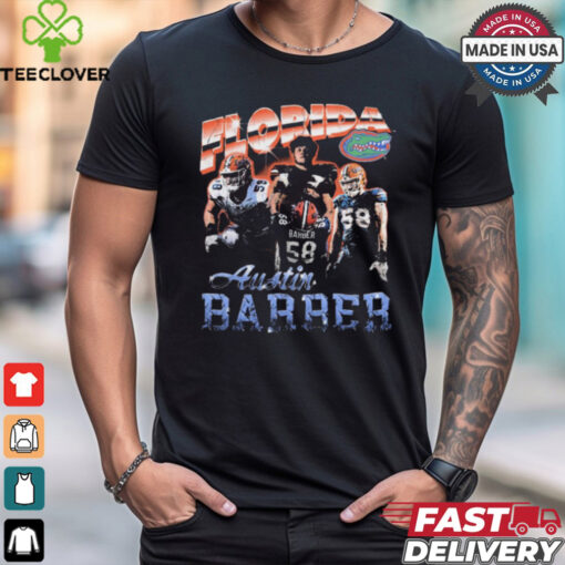 Austin Barber Florida Gators Vintage Graphic t shirt