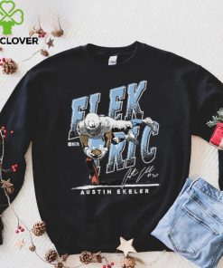 Austin Ekeler Los Angeles C Elektric WHT Shirt 2 Austin Ekeler Los Angeles C Elektric WHT Shirt