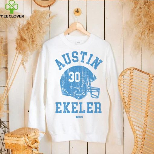 Austin Ekeler Los Angeles C Helmet Font Shirt