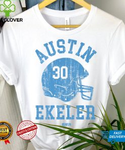 Austin Ekeler Los Angeles C Helmet Font Shirt