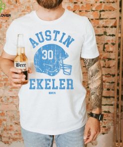 Austin Ekeler Los Angeles C Helmet Font Shirt