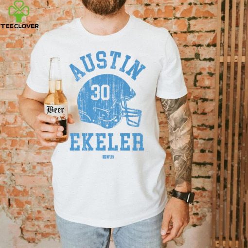 Austin Ekeler Los Angeles C Helmet Font Shirt