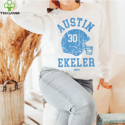 Austin Ekeler Los Angeles C Helmet Font Shirt