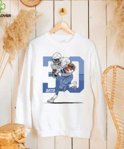 Austin Ekeler Los Angeles C Player Number WHT Shirt