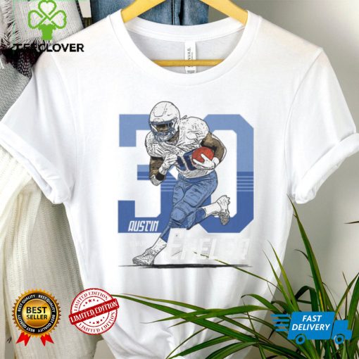 Austin Ekeler Los Angeles C Player Number WHT Shirt