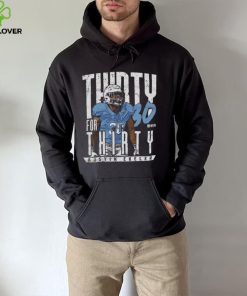 Austin Ekeler Los Angeles C Thirty For Thirty WHT Shirt 1 Austin Ekeler Los Angeles C Thirty For Thirty WHT Shirt