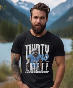 Austin Ekeler Los Angeles C Thirty For Thirty WHT Shirt 3 Austin Ekeler Los Angeles C Thirty For Thirty WHT Shirt