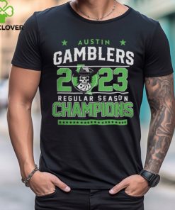 Austin Gamblers 2023 Regular Season Championship T Shirt