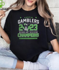 Austin Gamblers 2023 Regular Season Championship T Shirt