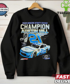 Austin Hill 2024 NHSCAR XFinity Series Champion shirt