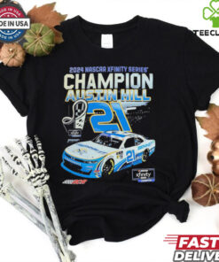 Austin Hill 2024 NHSCAR XFinity Series Champion shirt