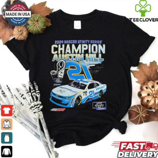Austin Hill 2024 NHSCAR XFinity Series Champion shirt
