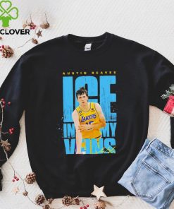 Austin Reaves Los Angeles Lakers Ice in my veins signature hoodie, sweater, longsleeve, shirt v-neck, t-shirt