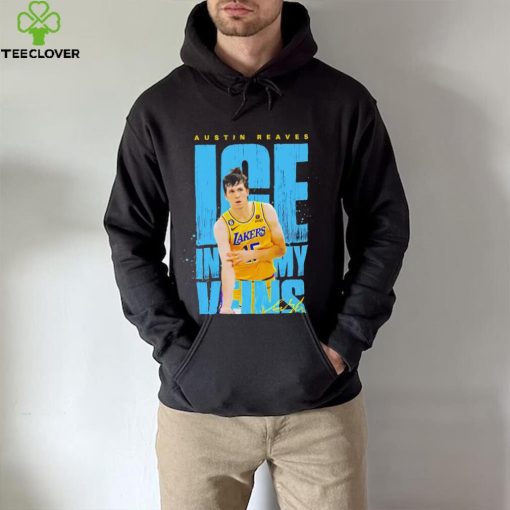 Austin Reaves Los Angeles Lakers Ice in my veins signature hoodie, sweater, longsleeve, shirt v-neck, t-shirt