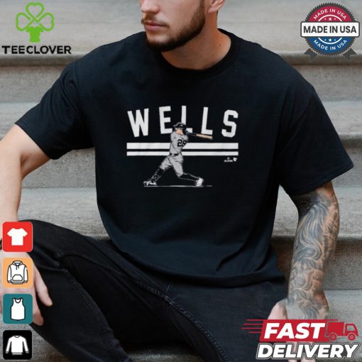Austin Wells Slugger Swing New York Yankees T Shirts