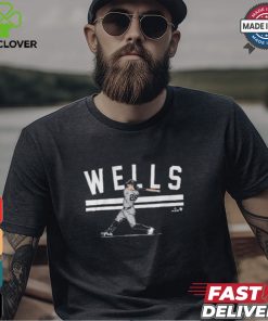 Austin Wells Slugger Swing New York Yankees T Shirts