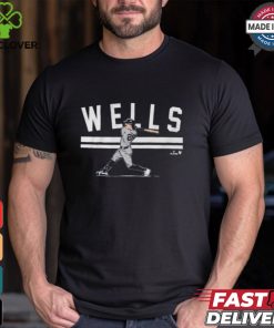 Austin Wells Slugger Swing New York Yankees T Shirts