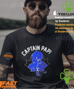 Auston Matthews Captain Papi Toronto Maple Leafs T shirts