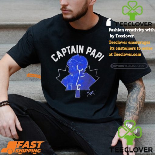 Auston Matthews Captain Papi Toronto Maple Leafs T shirts