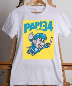 Auston Matthews Super Papi 34 Toronto Maple Leafs poster shirt