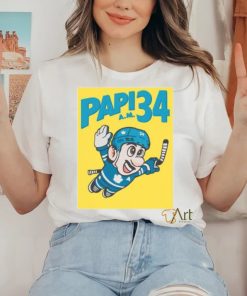 Auston Matthews Super Papi 34 Toronto Maple Leafs poster shirt