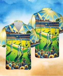 Australia Day Cricket Hawaiian Shirt