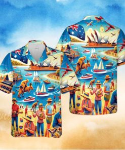 Australia Day Hawaiian Shirt