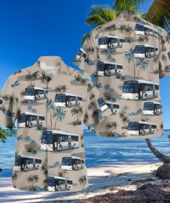 Australia Double Decker Buses Bustech Mercedes Benz O405Nh Hawaiian Shirt