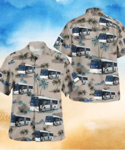 Australia Double Decker Buses Bustech Mercedes Benz O405Nh Hawaiian Shirt