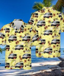 Australia New South Wales Ambulance Hawaiian Shirt Man