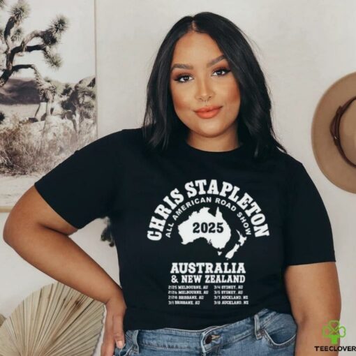 Australia & New Zealand Tour 2025 Chris Stapleton Shirt