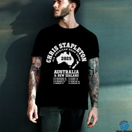 Australia & New Zealand Tour 2025 Chris Stapleton Shirt