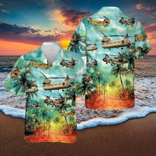 Australian Army Boeing CH 47F Chinook Hawaiian Shirt All Over Print Summer