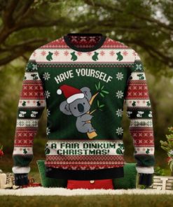 Australian Fair Dinkum Christmas Ugly Sweater