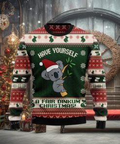 Australian Fair Dinkum Christmas Ugly Sweater