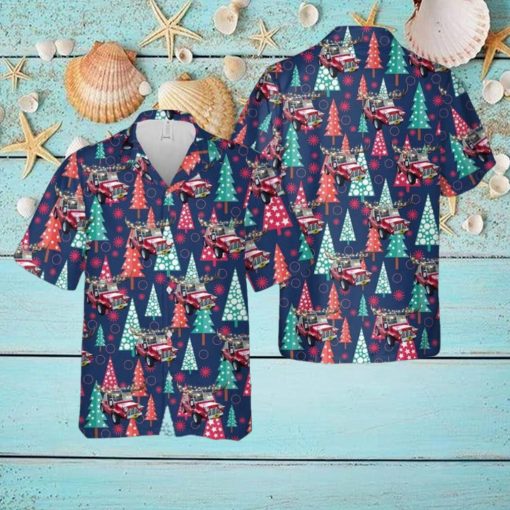 Australian Mini Moke Car Christmas Hawaiian Shirt Men And Women Gift Aloha Beach Holiday