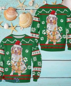 Australian Shepherd Green Christmas Sweatshirt Christmas Ugly Sweater