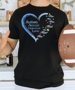 Autism Accept Understand Love Autism Accept Understand Love Baltimore Ravens Shirt Shirt