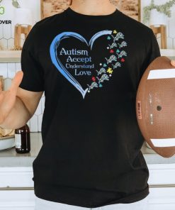 Autism Accept Understand Love Detroit Lions Shirt
