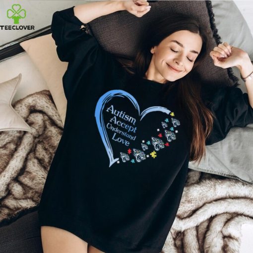 Autism Accept Understand Love Jacksonville Jaguars Shirt