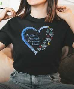Autism Accept Understand Love Jacksonville Jaguars Shirt