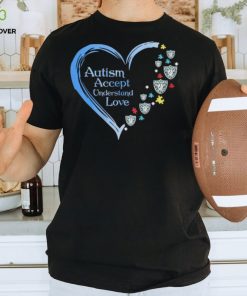 Autism Accept Understand Love Las Vegas Raiders Shirt