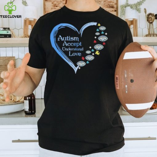Autism Accept Understand Love New York Jets Shirt
