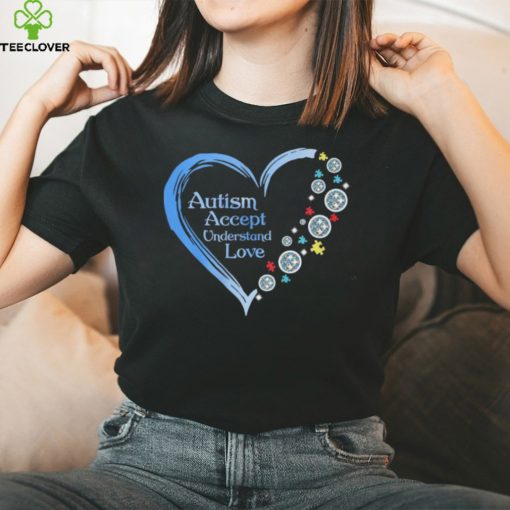 Autism Accept Understand Love Pittsburgh Steelers Shirt