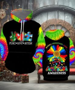 Autism Awareness Choose Kindness Cool 3d All Over Print Hoodie
