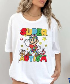 Autism Awareness Super Mario T Shirt