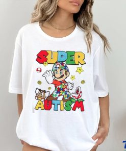 Autism Awareness Super Mario T Shirt 2 Autism Awareness Super Mario T Shirt