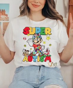 Autism Awareness Super Mario T Shirt 3 Autism Awareness Super Mario T Shirt