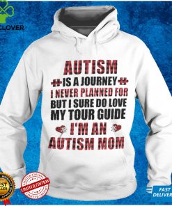 Autism Is A Journey I never Planned For Autism Mom T shirt